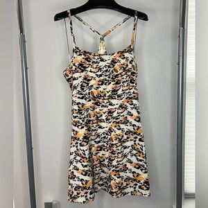 CALIA Performance Dress New Animal Unbleached size S